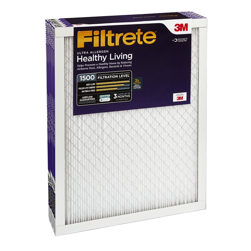 Filtrete Healthy Living Ultra Allergen Reduction AC Furnace Air Filter,