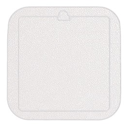 Kleine Wolke Java Plus PVC Free Shower Stall Mats (21.7x21.7, White)