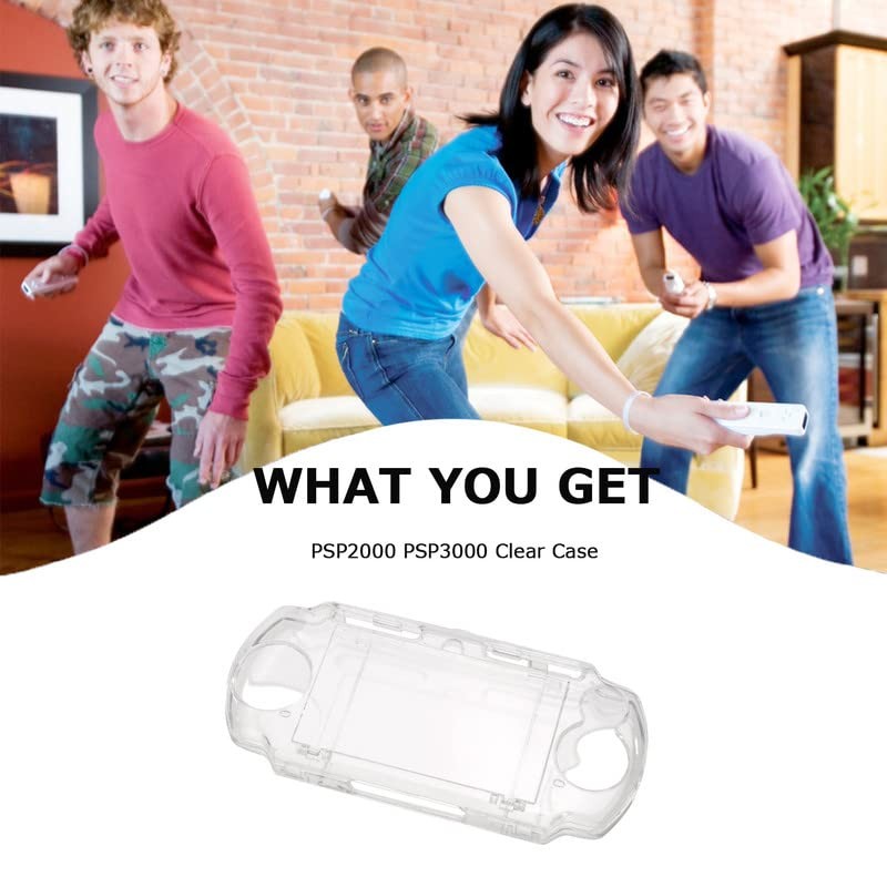 PSP Clear Case - Ultra Clear Crystal Transparent Hard Shell