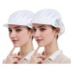 FKDG 2 Pack White Chef Hat Adjustable Cooking Cap with