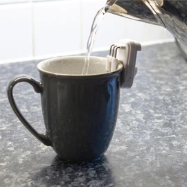 Aidapt Liquid Level Indicator With Loud Audible Vibrating Alarm to Signal Cup Mug Full for Use by Blind and Visually Impaired Users.