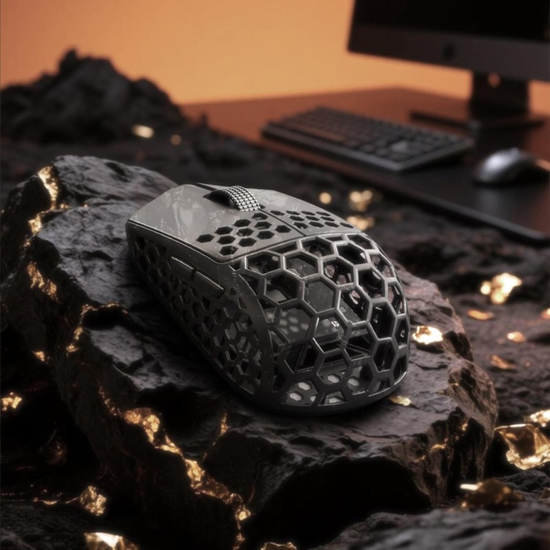 Darmoshark M5Air Mini Wireless Gaming Mouse,Tri-Mode 8K/Bluetooth Mouse Up to