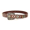 West Star Texas Genuine Leather Belt for Women & Cowboy