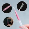 30 Pieces Mini Eyebrow Brushes, Portable Eyelash Brush, Eyelash Extension