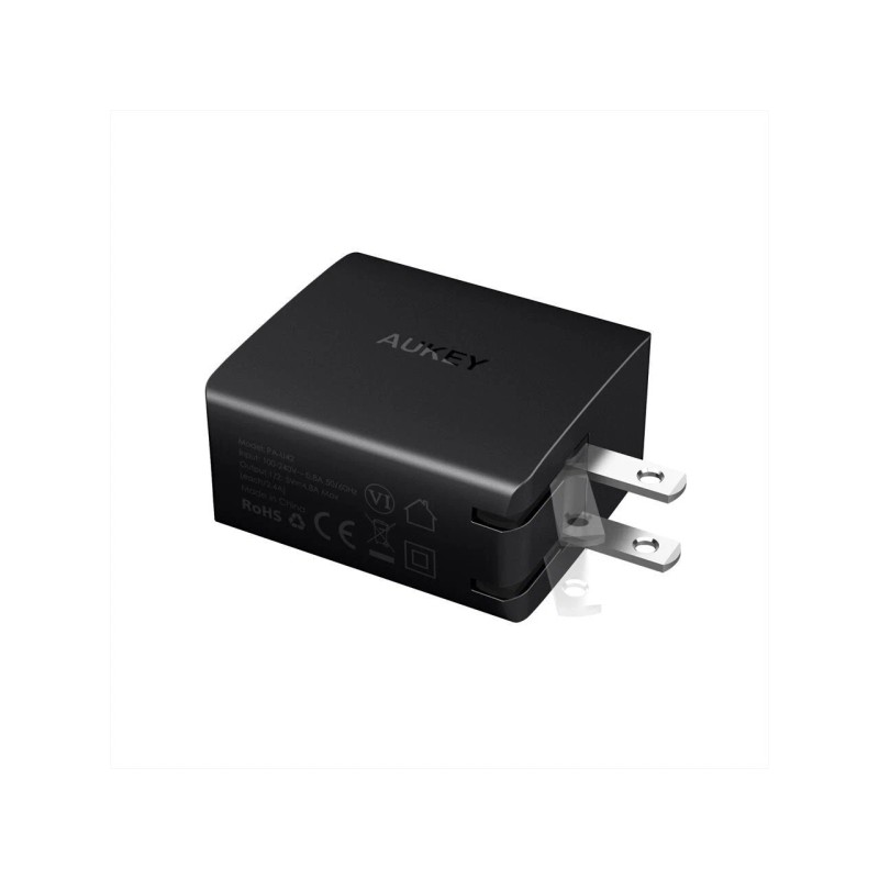 AUKEY 4.8A CHARGER PA-U42 DUAL PORT USB