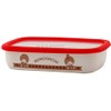 Fuji Hollow Monchhichi Check Shallow Type Square Container M MNC-M
