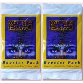 2x On the Edge CCG Booster Pack Packs TCG Unlimited Edition New