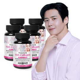 Nutri D Day Premium Low Molecular Fish Collagen Tablets 90 tablets, 5 bottles (15 months supply) / 뉴트리디데이 프리미엄 저분자 피쉬 콜라겐 타블렛 90정 5병 (15개월분)