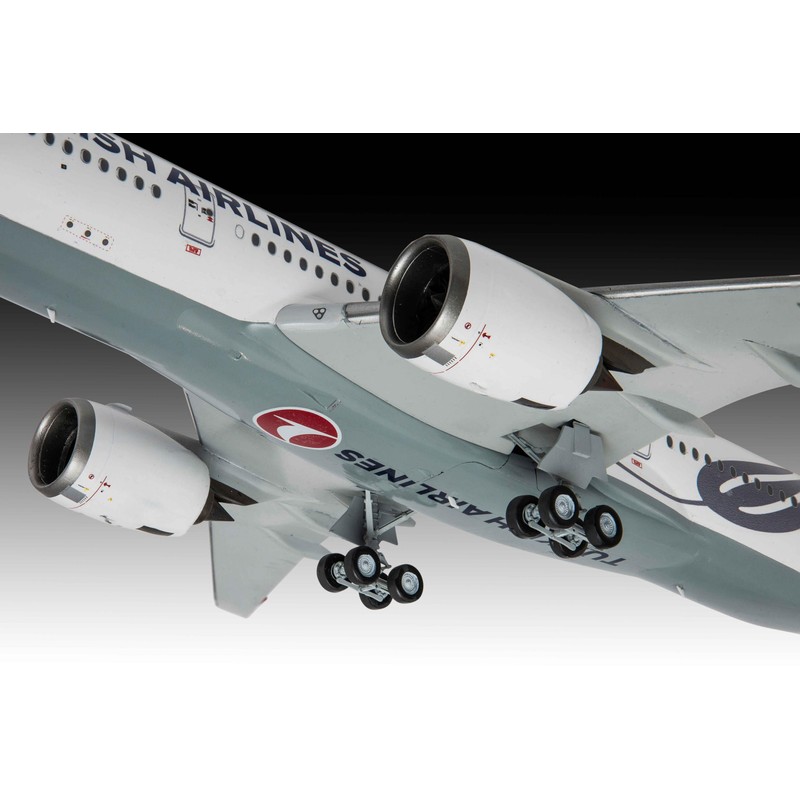 Revell 03773 Airbus A350-900 Turkish Airlines 1:144 Unbuilt/Unpainted Plastic Model