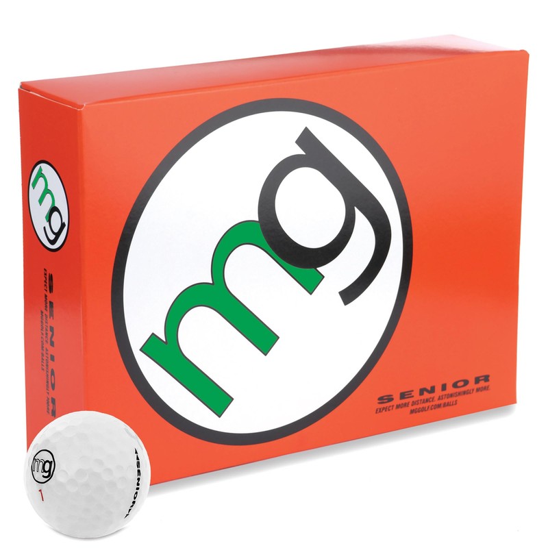 MG Golf Balls Senior Longest with Speed, Distance, & Maximum
