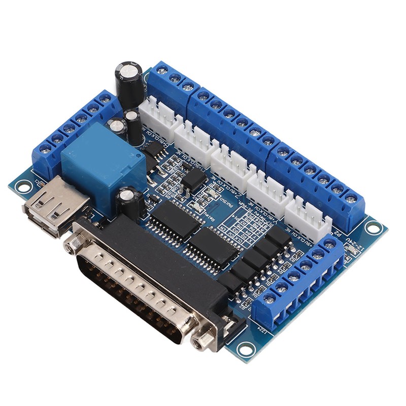 5 Axes Stepper Motor Driver Interface Board with Optocoupler Isolation