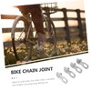 ULTECHNOVO 2pairs Chain Connector for Mountain Bike Speed Quick Release