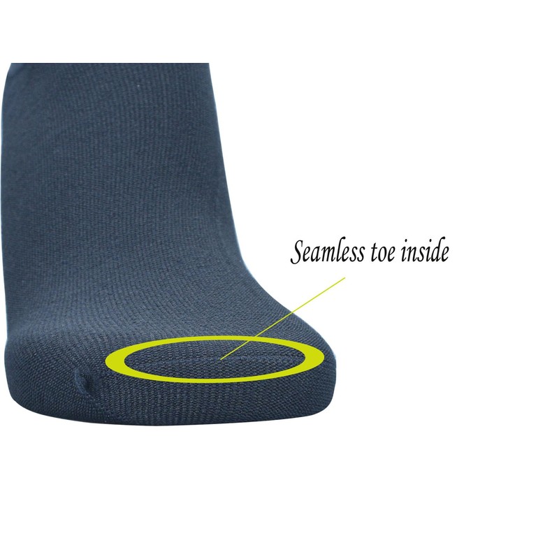 Yomandamor Men's Business Socks, Sweat Absorbent, Quick Drying, Loose, Set