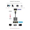 BOOC HDMI to VGA No Audio Adapter for PC/Laptop/Projector -