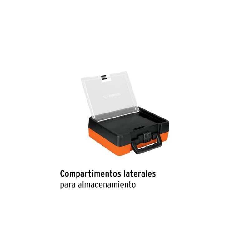 Truper JBPUN-100, Juego de brocas y puntas en estuche plástico
