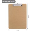 Neuytiky Clipboard A4.4 Pieces Stackable Writing Board with Rubberized Metal