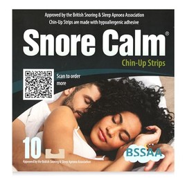 BSSAA Snore Calm Chin-Up Strips | Pack of 10