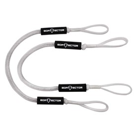 Extreme Max 3006.2708 BoatTector Bungee Dock Line Value 2-Pack - 5', White