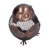 Art Wrought Iron Owl Storage Tank Metal Money Box Handicrafts