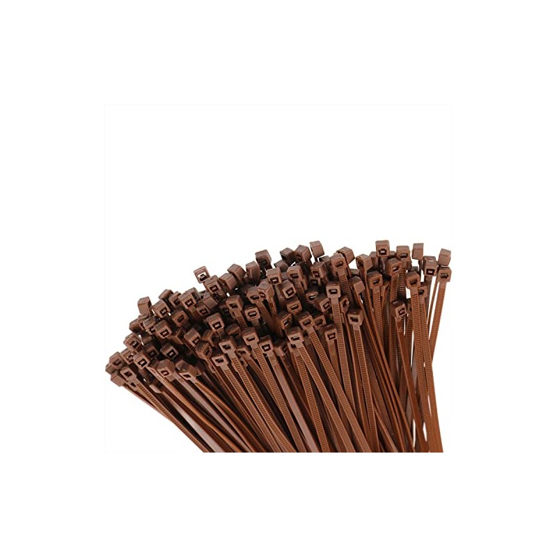 Mini Skater 6 Inch Multi-Color Multi-Purpose Nylon Zip Ties (200,