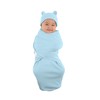 Cuddle Club Baby Swaddle | 100% Cotton Adjustable Velcro Newborn