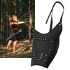 Archery Arrow Quiver Holder PU Leather Archery Bag Arrows Bag