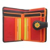 VISCONTI Daisy Collection Spanish Ladies Leather Purse with Tab Closure