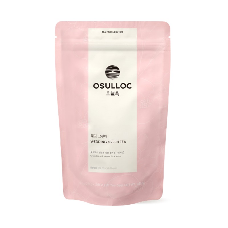O'sulloc [오설록]웨딩그린티 20입 (원산지:상세설명참조) [Osulloc] Wedding Green Tea 20 Bags