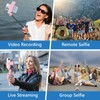 Selfie Stick Tripod, 40in Retractable Phone Tripod with Remote Control