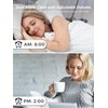 Mesqool Extra Loud Alarm Clock with Vibration for Bedroom, Bed