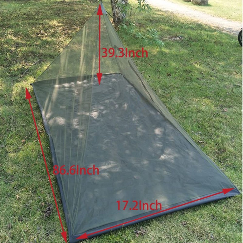 Vilemoon mosquitero para cama de camping compacta y ultraligera para