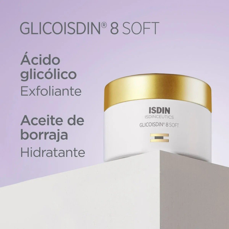 Crema Isdinceutics Glicoisdin 8% Soft Para Todo Tipo De Piel