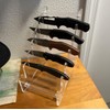 ZIDIHUB Knife display stand，Acrylic Knife Display stand,Suitable for dagger, EDC,