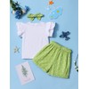 MIGU Toddler Girl Clothes 4T-5T Girls Summer Outfits Girls Clothing
