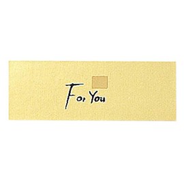 Heiko Gift Stickers S for You Gold, 84 Pieces, 84 Sheets