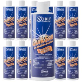 Noble 12 PACK Noble Ice Maker Machine Sanitizer Cleaner 16 oz Chemical Commercial Case