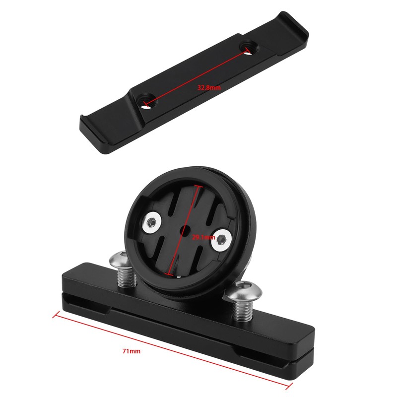 Create idea 1pc Bike Light Saddle Mount Aluminum Alloy Adjustable