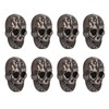 50sets Skull Rivets Single 25x16mm DIY Ghost Head Punk Style