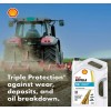 Rotella Shell Rotella T4 Triple Protection 15W-40 Diesel Engine Oil,
