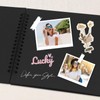 2 Pieces Photo Album for DIY and Gluing, 20 Pages