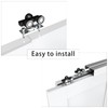 JUBEST Bypass Door Hardware 48", Aluminum Sliding Closet Door Hardware
