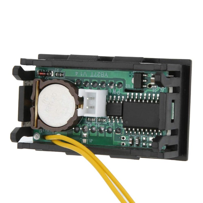 Car Clock, Samfox LED Digital Display Electronic Clock Luminous Car