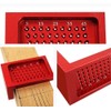 T50 Woodworking Tools,Hole Measuring Ruler,Carpentry Tool Aluminium Alloy Woodworking scribing