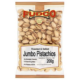 Fudco Roasted and Salted Jumbo Pistachios, 200g