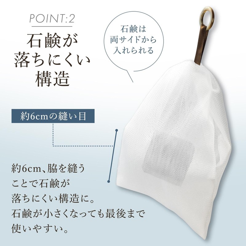 Como Life Sticky Foaming Soap Net, Soap Net, Face Wash