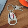 GRAPHICS & MORE Iowa State Flag Keychain Chrome Metal Spinning