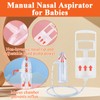 1 x Nasal Aspirator Baby White Portable Hand Powered Nose