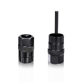 QKURT Cassette Lockring Tools Set, 2pcs Cassette Removal Tool Freewheel Maintenance Tool