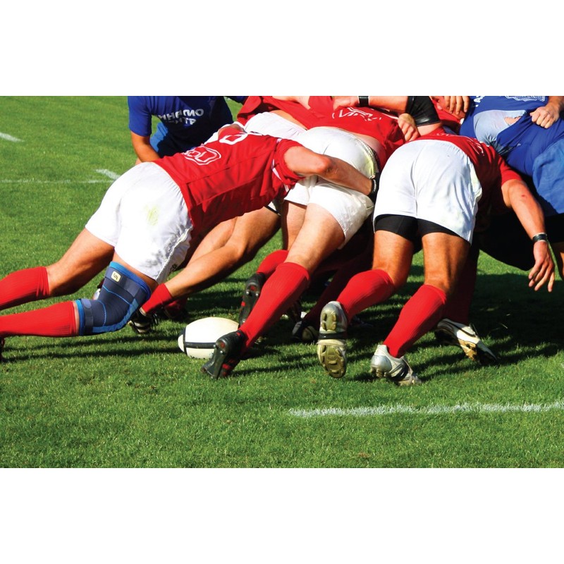 Pflexx Damen Compression Knee Support Interchangeable Single Bandage, Pink, XXL