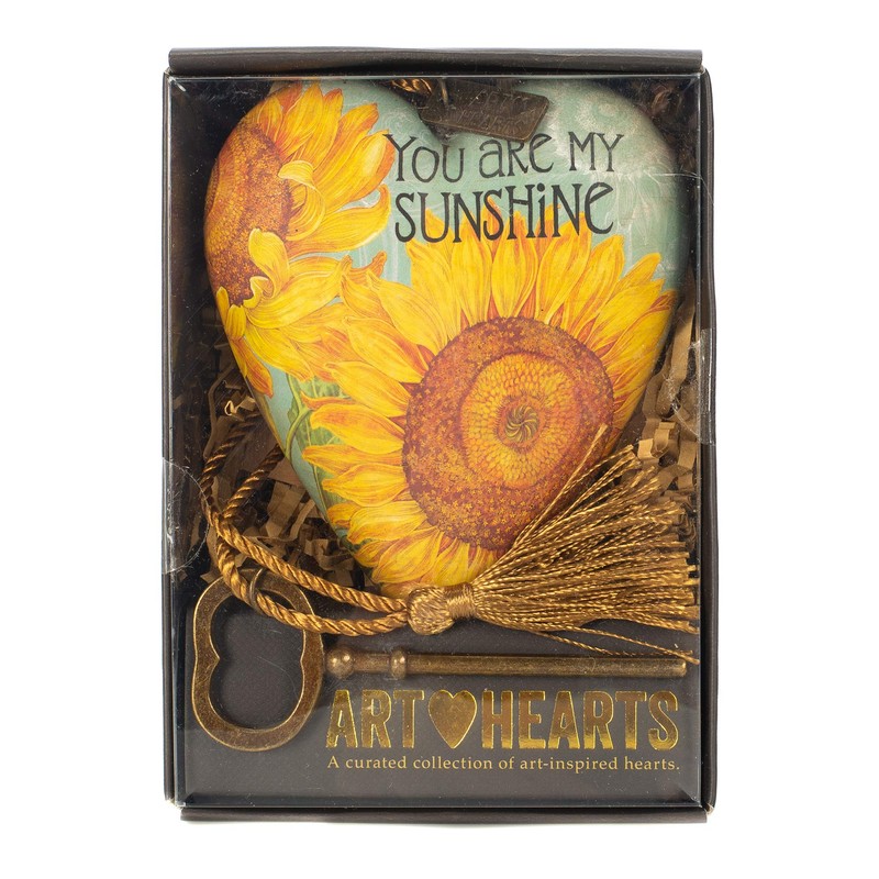 DEMDACO You are My Sunshine Sunflower Yellow 4 x 3